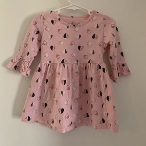 Girls pink dress